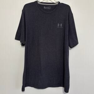 Under Armour Gray Short Sleeve Loose Fit T-Shirt Size XL